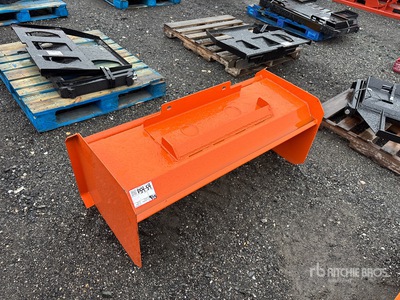 2025 Kit Containers Mini Skid Steer Snow Pusher