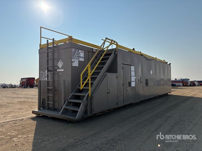 2006 46 ft x 9 ft 10 in Skid-Mounted Oilfield Doghouse