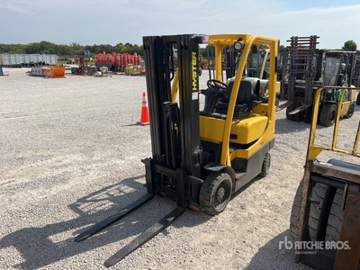 Hyster S50FT 4650 lb Pneumatic Tire Forklift
