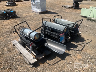 (3) Dyna-Glo Workhorse Heaters