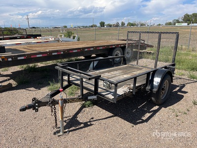 2010 8 ft S/A Plant Trailer