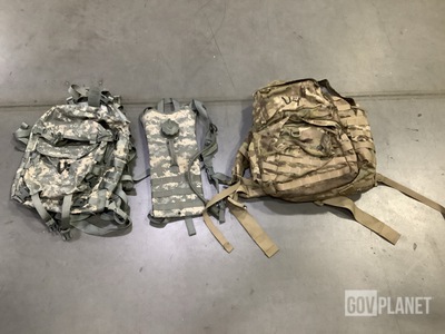 (15) Assault Packs, (18) Individual Bags, (2) Rucksacks & Assorted Items