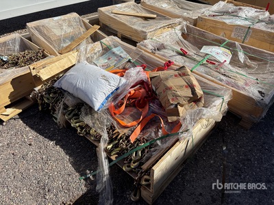 Quantity of 2025 OKG HP-RBC9200 (10) Ratchet Binders & (20) Chains Varios, tienda, almacen, consumidor (Unused)