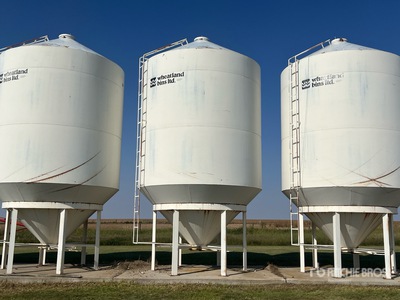 Wheatland 1212E +/- 40 ton Fertilizer Hopper Contenedor de grano