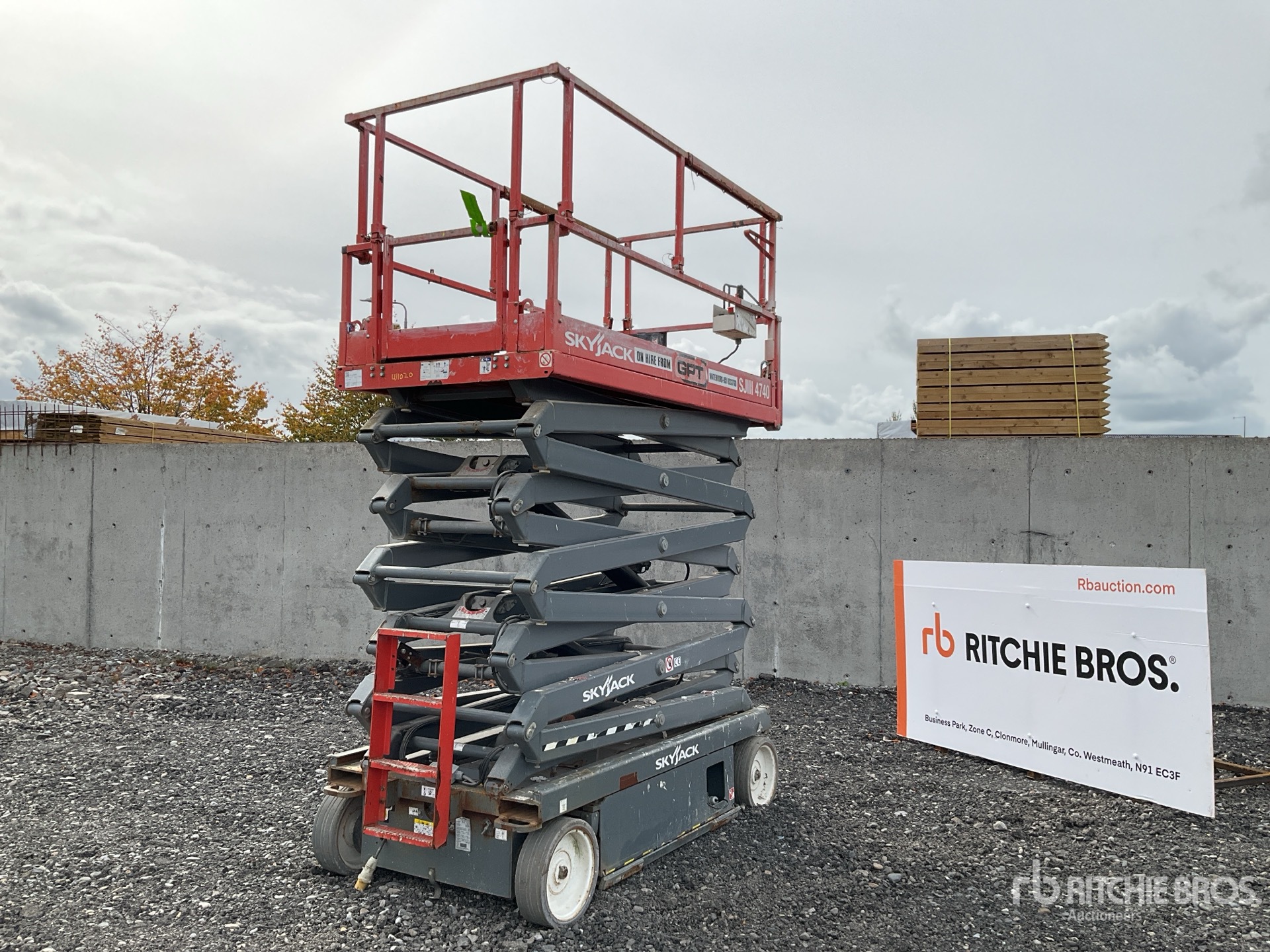 2019 Skyjack SJIII4740 Electric Scissor Lift