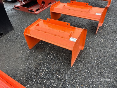 2025 Kit Containers 35 in Mini Skid Steer Snow Pusher