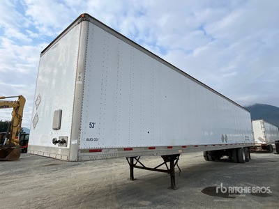 2004 Trailmobile 53 ft x 102 in T/A Van Trailer