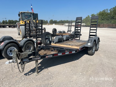 2018 MMDI 510RCMPH 10 ft T/A Equipment Trailer