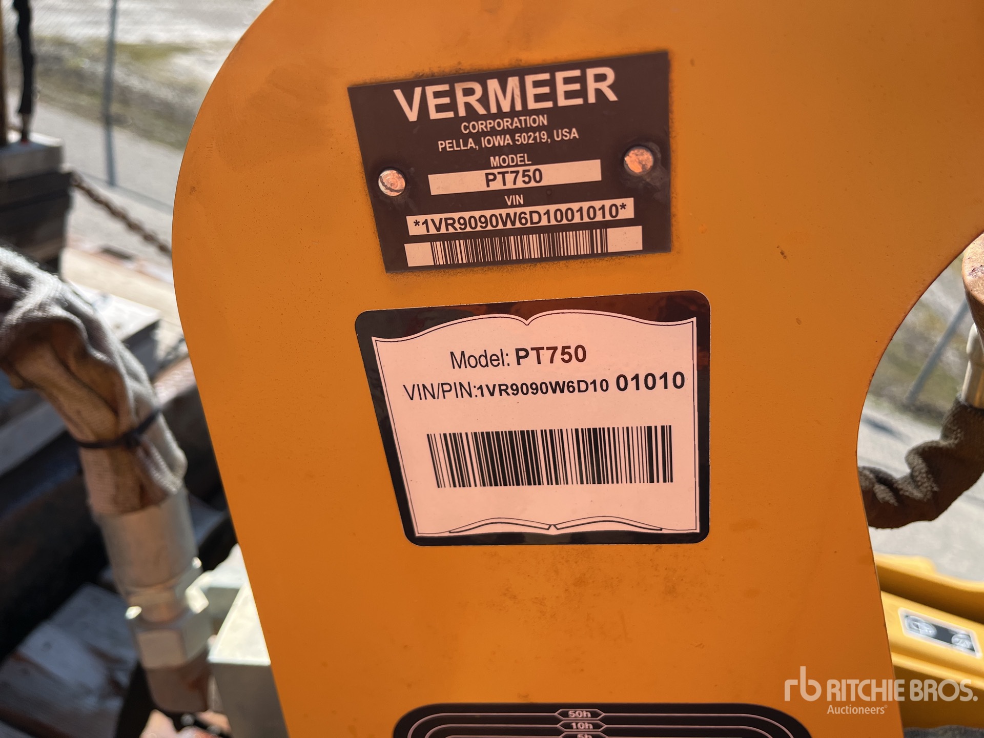 2009 Vermeer PT750 Trencher Attachment