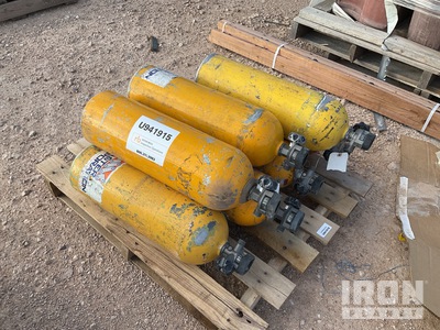 Quantity of (7) Scott Air Pak Air Tanks