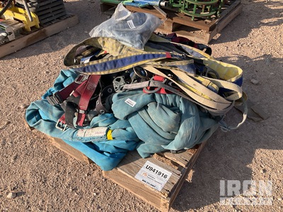 Quantity of (8) Syntex Assortment of Slings and Harness Materiały zabezpieczające