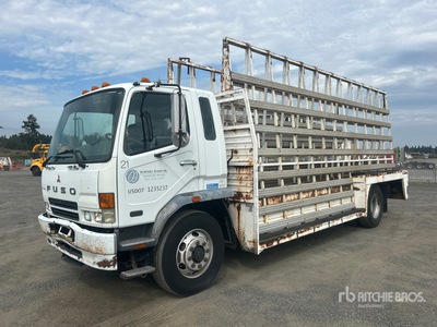 2005 Mitsubishi Fuso FM64F 4x2 Glass Hauling Truck