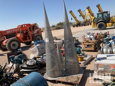 Quantity of (3) Pipeline Strainers (Unused)