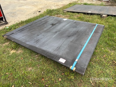Quantity of (2) 2025 Kit Containers Steel 6 ft 1 in x 7 ft (.75 in Thick) Stahlplatten (Unused)