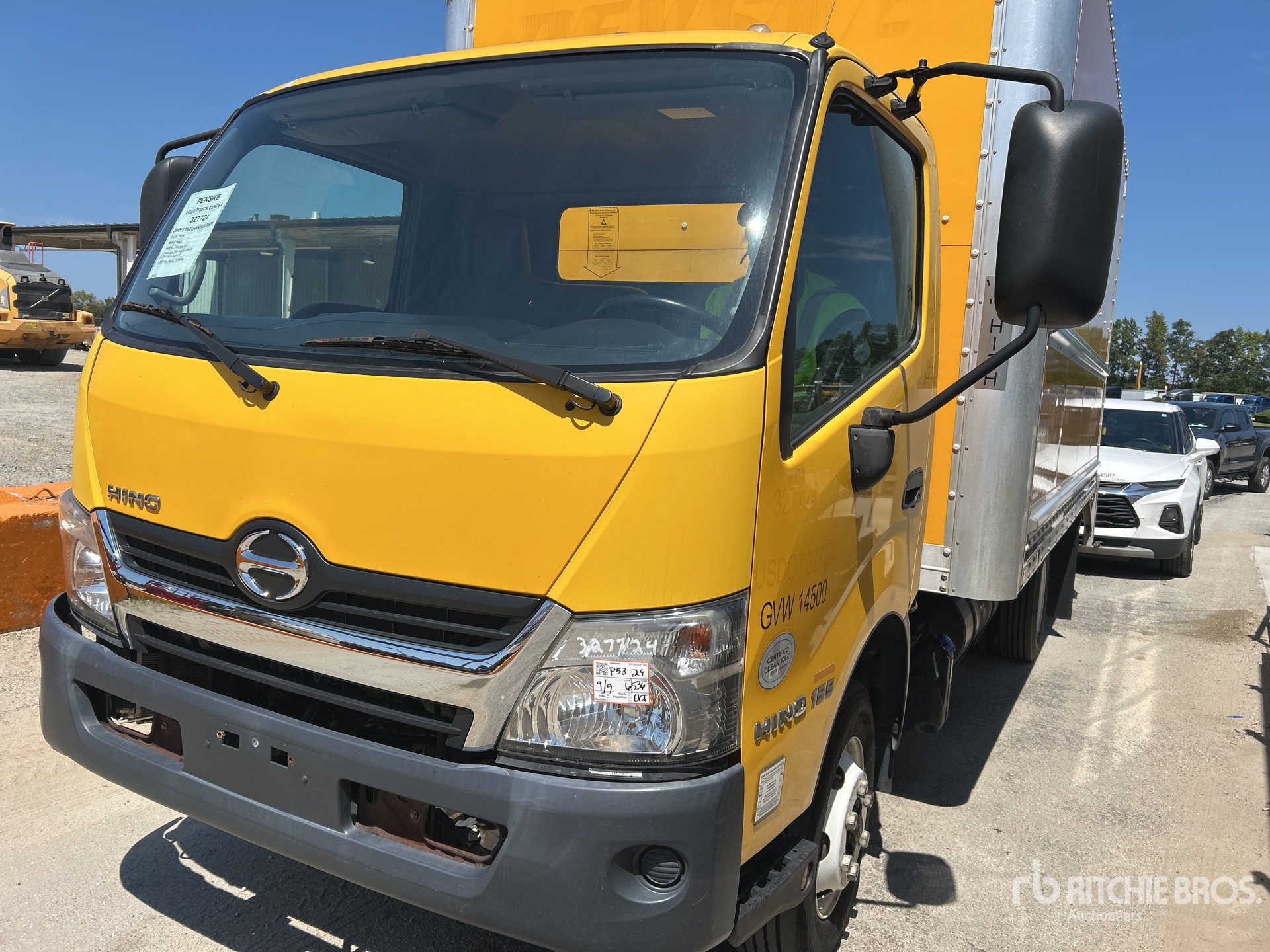 2019 Hino 155 Van Truck