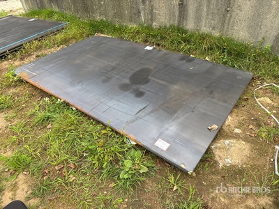 2025 Kit Containers Steel 5 ft x 8 ft 3 in (1 in Thick) Stahlplatten (Unused)