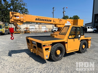 2007 Broderson IC-80-2G 9 ton 4x4 Grúa de plataforma