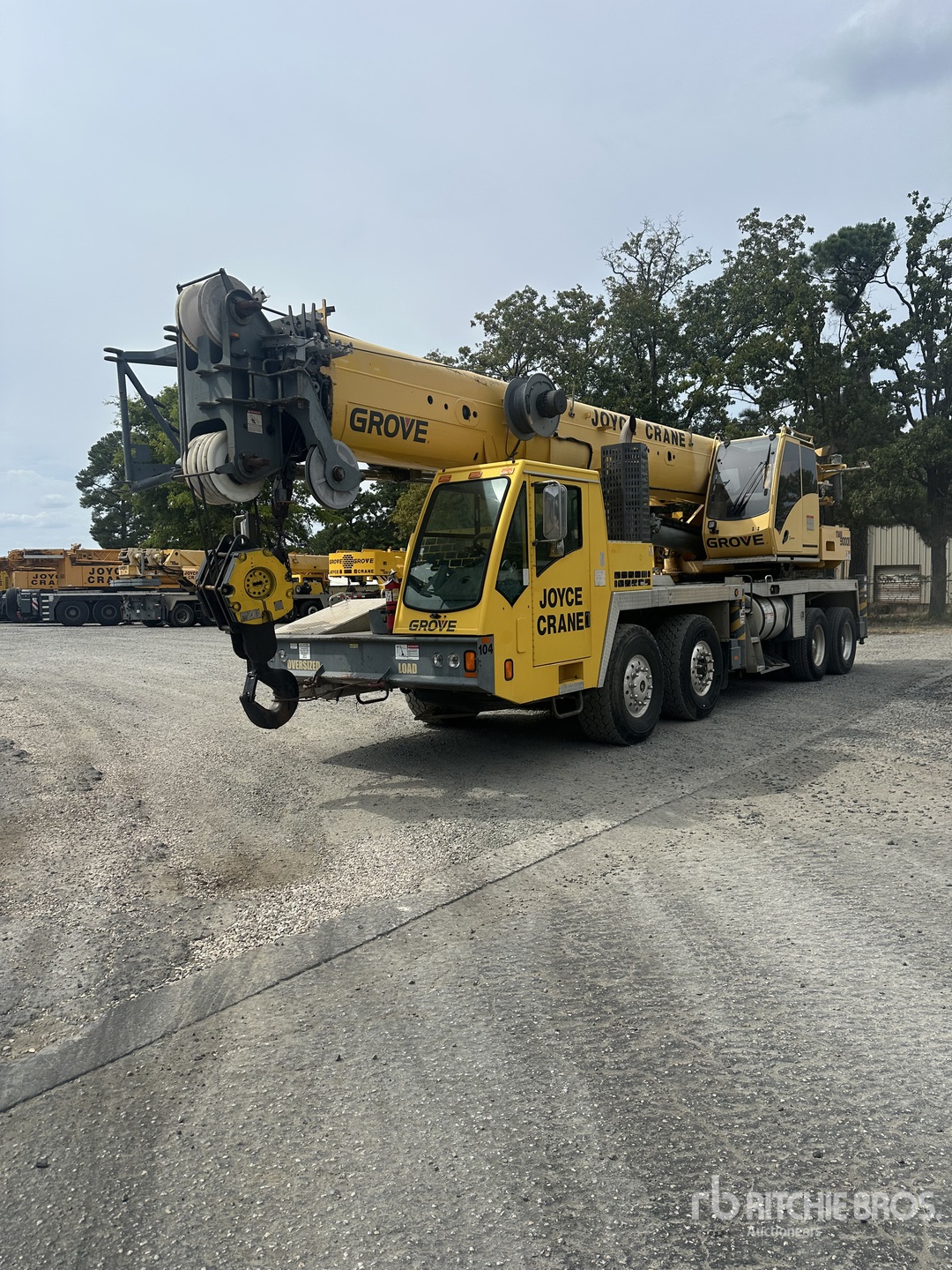 2009 Grove TMS9000E 110 ton 8x4 Hydraulic Truck Crane