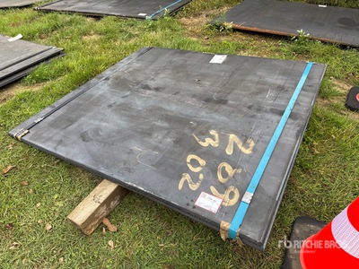 2025 Kit Containers Steel 5 ft x 5 ft 8 in (1 in Thick) Stahlplatten (Unused)