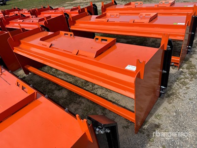 2025 Kit Containers QT-SP-8-23-PB 93 in Skid Steer Snow Pusher (Unused)
