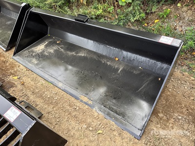 2025 Kit Containers QT-DB-S90 90 in General Purpose Skid Steer Bucket (Unused)