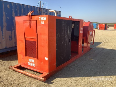 75 kW Skid-Mounted Enclosed Generator set