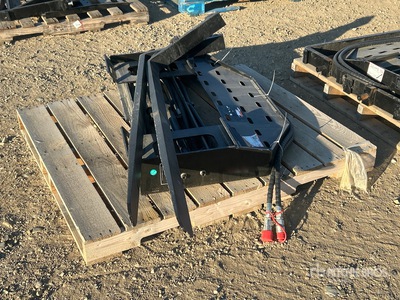2025 GIYI GY-SF60 60 in Skid Steer Forks (Unused)