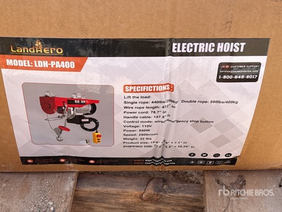 2025 Landhero LDH-PA600 Electric Hoist Różne (Unused)