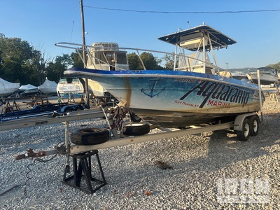 1997 Sea Ray LG24CC 24 ft Center Console w/ T/A Trailer (Inoperable)