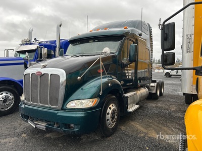 2009 Peterbilt 387 6x4 Cabeza Tractora Cabina Dormitorio (Inoperable)