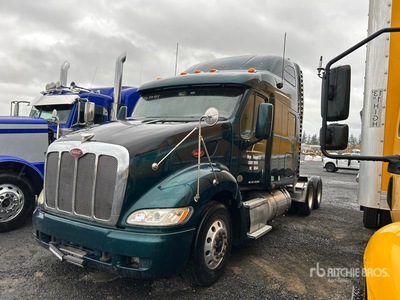 2009 Peterbilt 387 6x4 Cabeza Tractora Cabina Dormitorio (Inoperable)