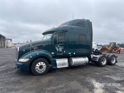 2009 Peterbilt 387 6x4 T/A Sleeper Truck Tractor