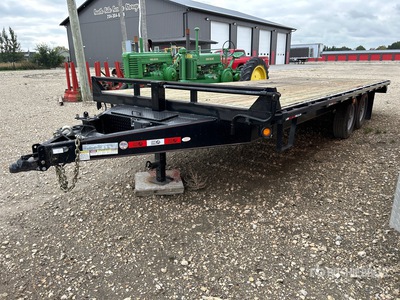 2017 Norte 22 ft T/A Flatbed Trailer