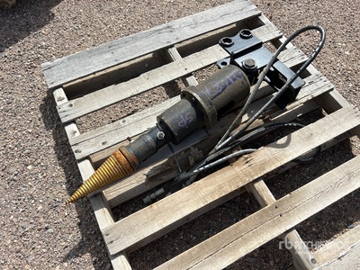 VICSEC Wood splitter Excavator Log Splitter - Fits 1-2 ton Excavators