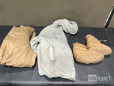 (23) Extreme Cold Weather Trousers, (16) Cold Weather Parkas & Assorted Items