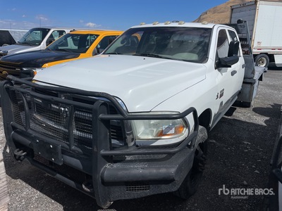 2011 Dodge Ram 3500 4x4 Crew Cab Flatbed Truck (Inoperable)
