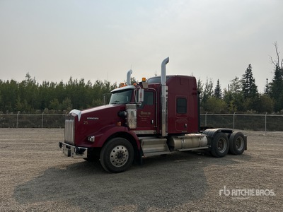 2012 Kenworth T800 6x4 T/A Sleeper Truck Tractor