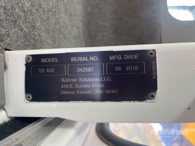 2016 Kalmar T2 Ciężarówka zwiadowcza