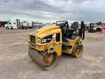 2016 Cat CB-24B Double Drum Roller