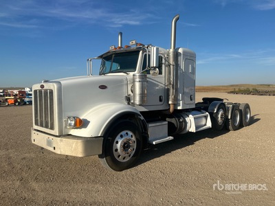 2014 Peterbilt 367 Tri/A Day Cab Truck Tractor