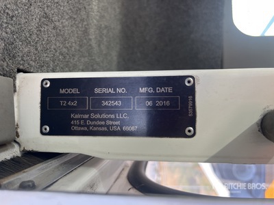 2016 Kalmar T2 Ciężarówka zwiadowcza