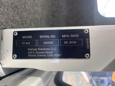 2016 Kalmar T2 Ciężarówka zwiadowcza