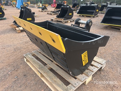 2025 Trojan 120 60 in Q/C Hydraulic Tilting Excavator Bucket (Unused)