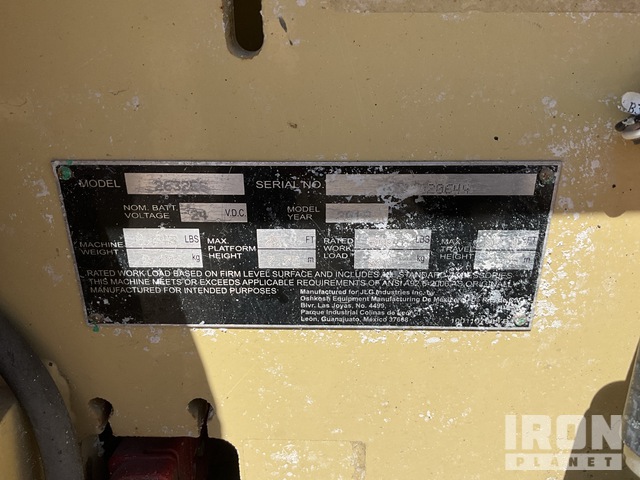 ELEVADOR TIJERA 2018 JLG 2632ES