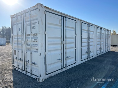 2025 40 ft High Cube Multi-Door Storage Container