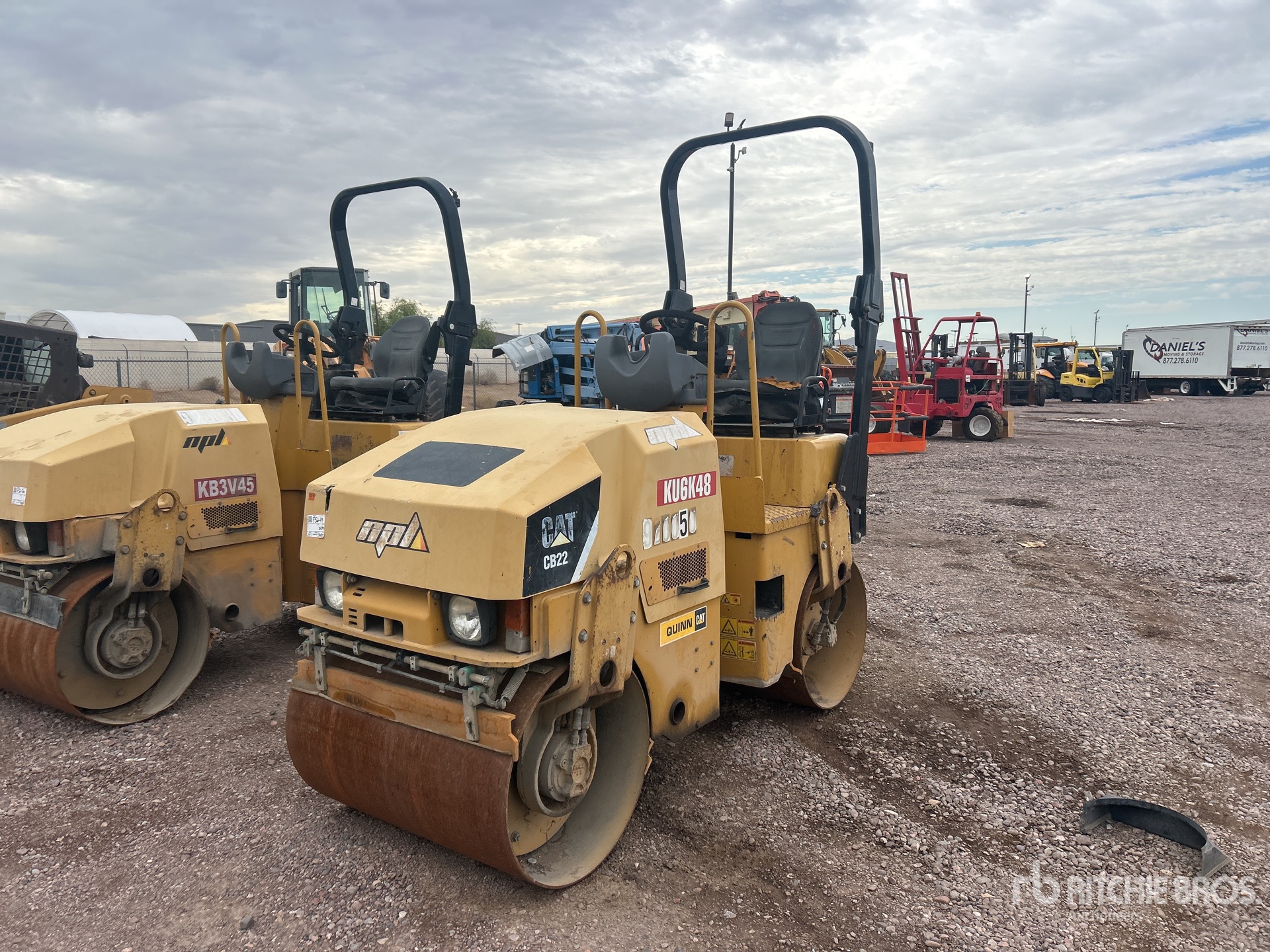 2011 Cat CB22 Double Drum Roller (Inoperable)