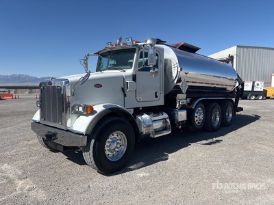 Bearcat on 2012 Peterbilt 365 8x4 Asphalt Distributor Truck