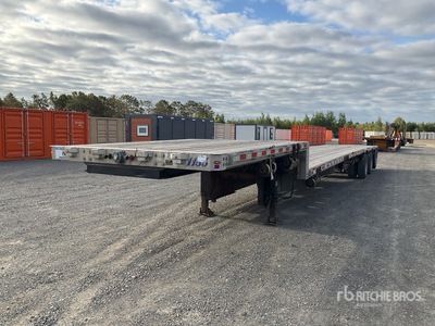 2013 Manac 13353AZ08 53 ft T/A Step Deck Trailer