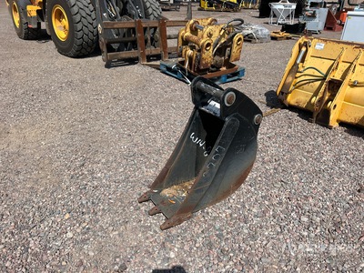 Cat 12 in 0.08 m3 Q/C Digging Backhoe Rear Bucket
