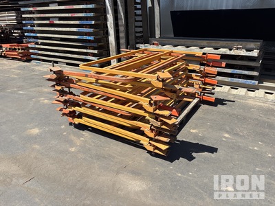 Quantity of (16) Steel Hand Rail Section